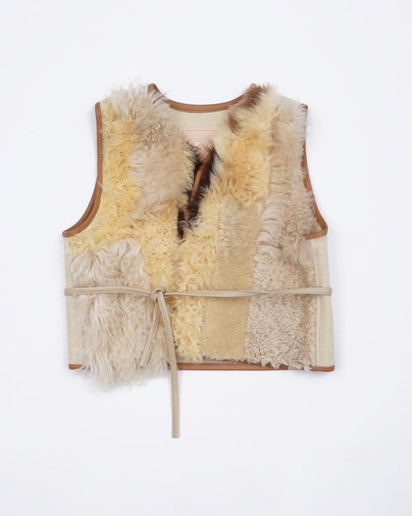 patchwork zazen vest